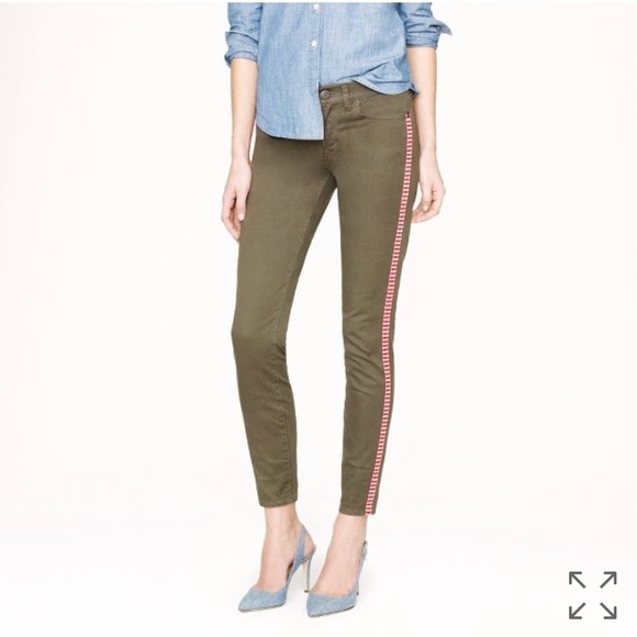 J.Crew • Toothpick Jean in Tux Stripe - 27 Ankle - Picture 6 of 6